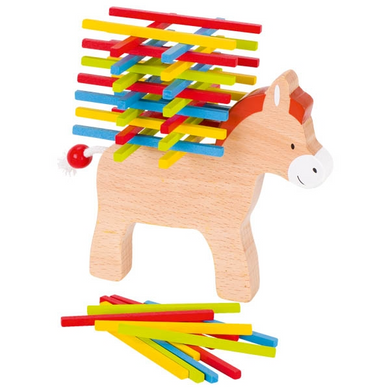 goki 56950 Spiele - Stapelspiel Packesel