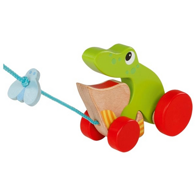 goki 54894 Kleinkind - Ziehtier Frosch
