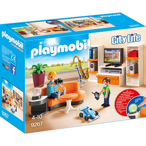 Playmobil 9267 City Life - Moderne Luxusvilla - Wohnzimmer
