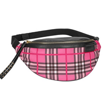 Depesche 10813 TOP Model - Karo Bauchtasche beige & pink sortiert