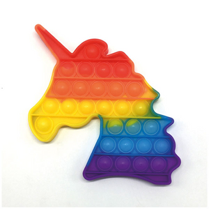 CT 10210499 Pop It Plop Up Fidget Toy - Einhorn