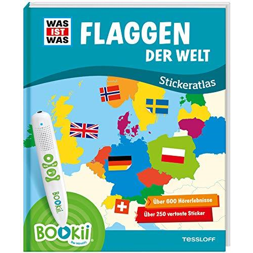 Tessloff 67510 BOOKii - WAS IST WAS - Flaggen der Welt (Stickeratlas)