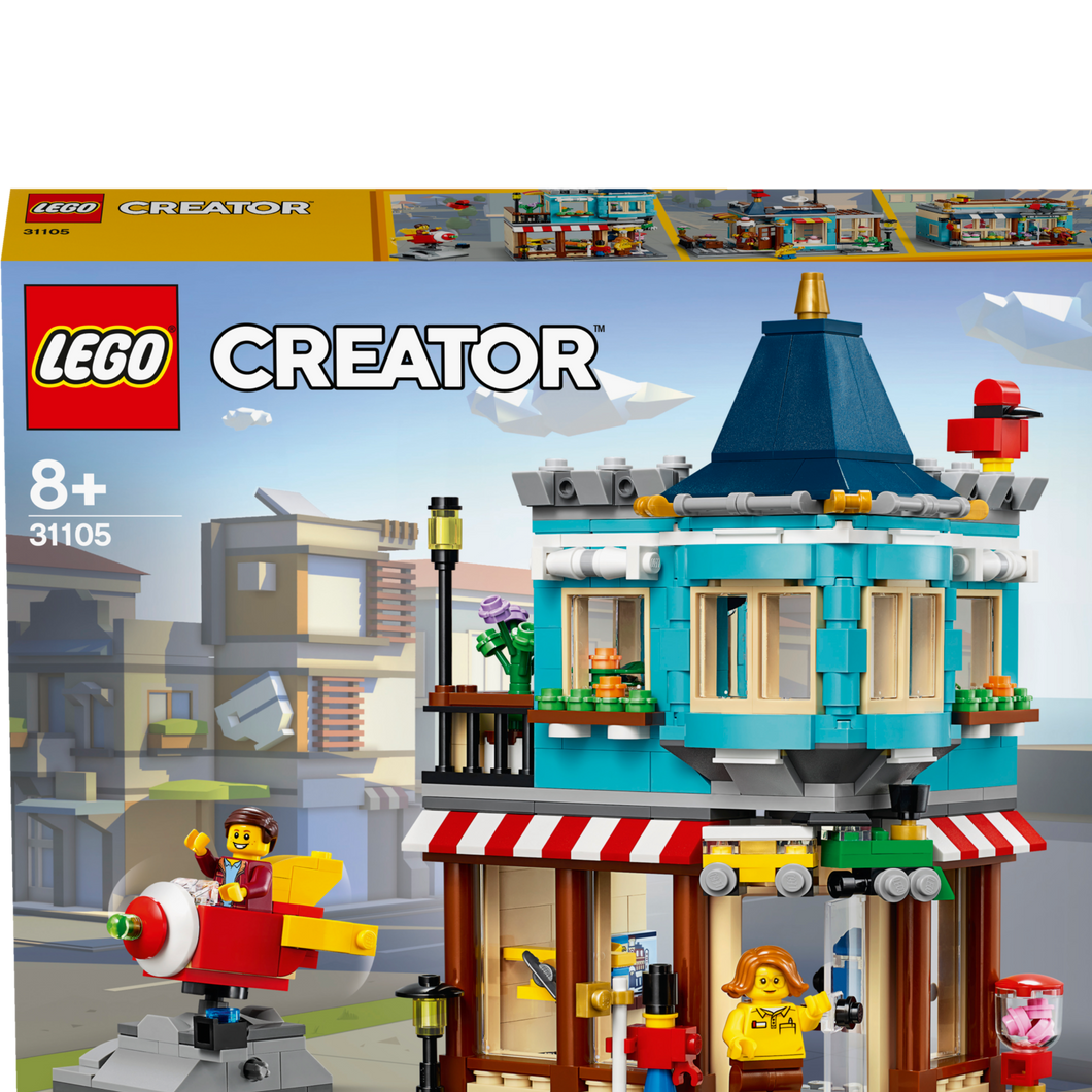 LEGO 31105 Creator - 3-in-1 - Spielzeugladen im Stadthaus