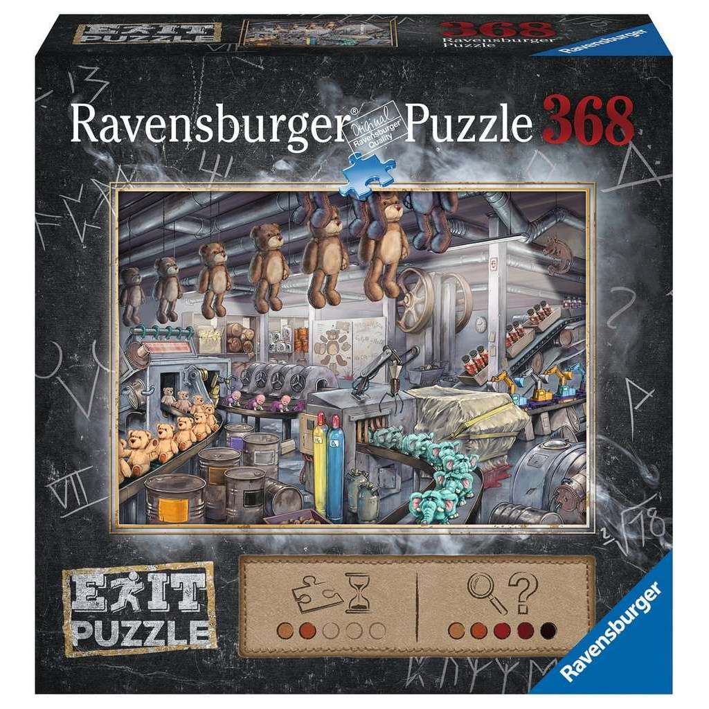 Ravensburger 16484 Exit Puzzle - # 368 - In der Spielzeugfabrik