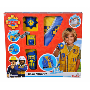 Simba Dickie 109252478 Simba Toys - Feuerwehrmann Sam - Polizei Einsatzset