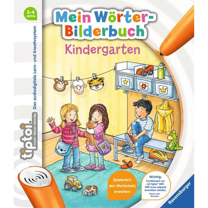 Ravensburger 55477 tiptoi - Mein Wörter-Bilderbuch - Kindergarten