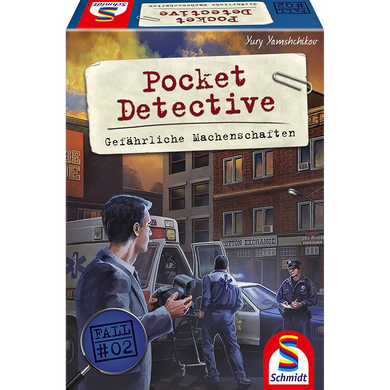 Schmidt Spiele 49378 Pocket Detektive: Gefährliche Machenschaften
