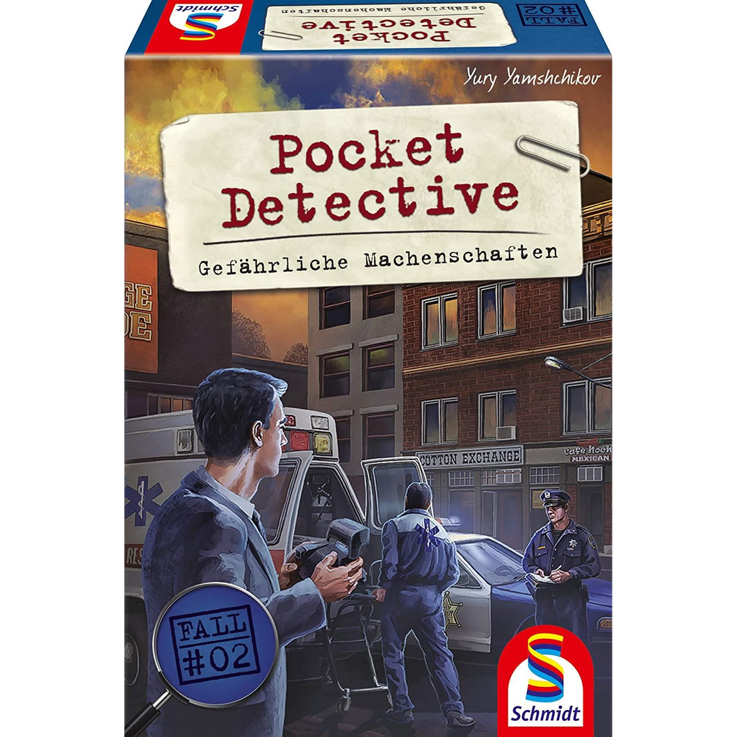 Schmidt Spiele 49378 Pocket Detektive: Gefährliche Machenschaften