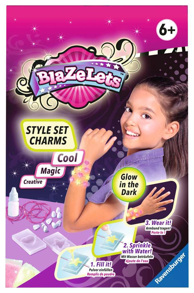 Ravensburger 18128 Blazelets Style Set - Armbänder (Glow in the Dark)