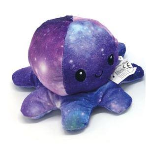 CT 34701 Oktopus Wendeplüsch - Himmel (ca. 20 cm) - farblich sortiert