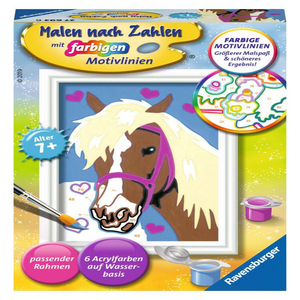 Ravensburger 27693 Malen nach Zahlen - Liebes Pferd