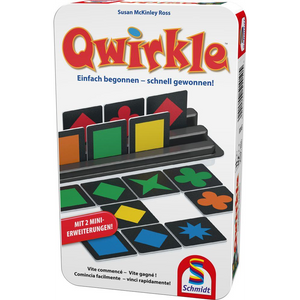 Schmidt Spiele 51410 Bring-Mich-Mit Metalldose - Metallbox Qwirkle