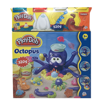 Hasbro 20472148 Play-Doh - Octopus Spielset plus 4er Pack Knetdosen