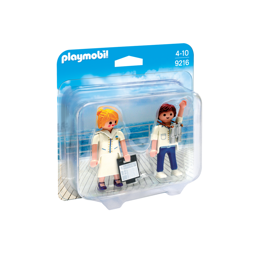Playmobil 9216 Duo Pack - Stewardess und Offizier