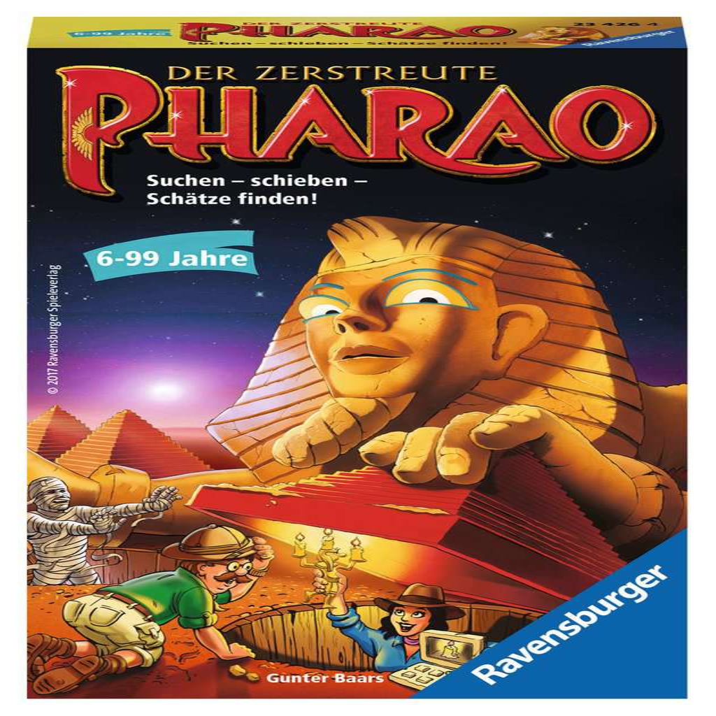 Ravensburger 23426 Mitbringspiele - Der zerstreute Pharao
