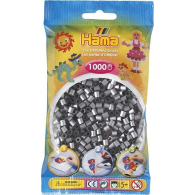 Malte Haaning 207-62 Hama - Midi - Bügelperlen - silber - 1000 Stück