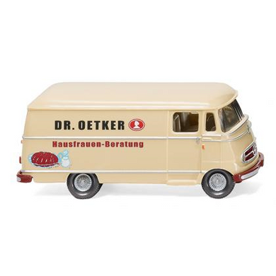 Wiking-Modellbau 026504 Wiking - Klassik Edition 1:87 - Kastenwagen (MB L 319) - Dr. Oetker