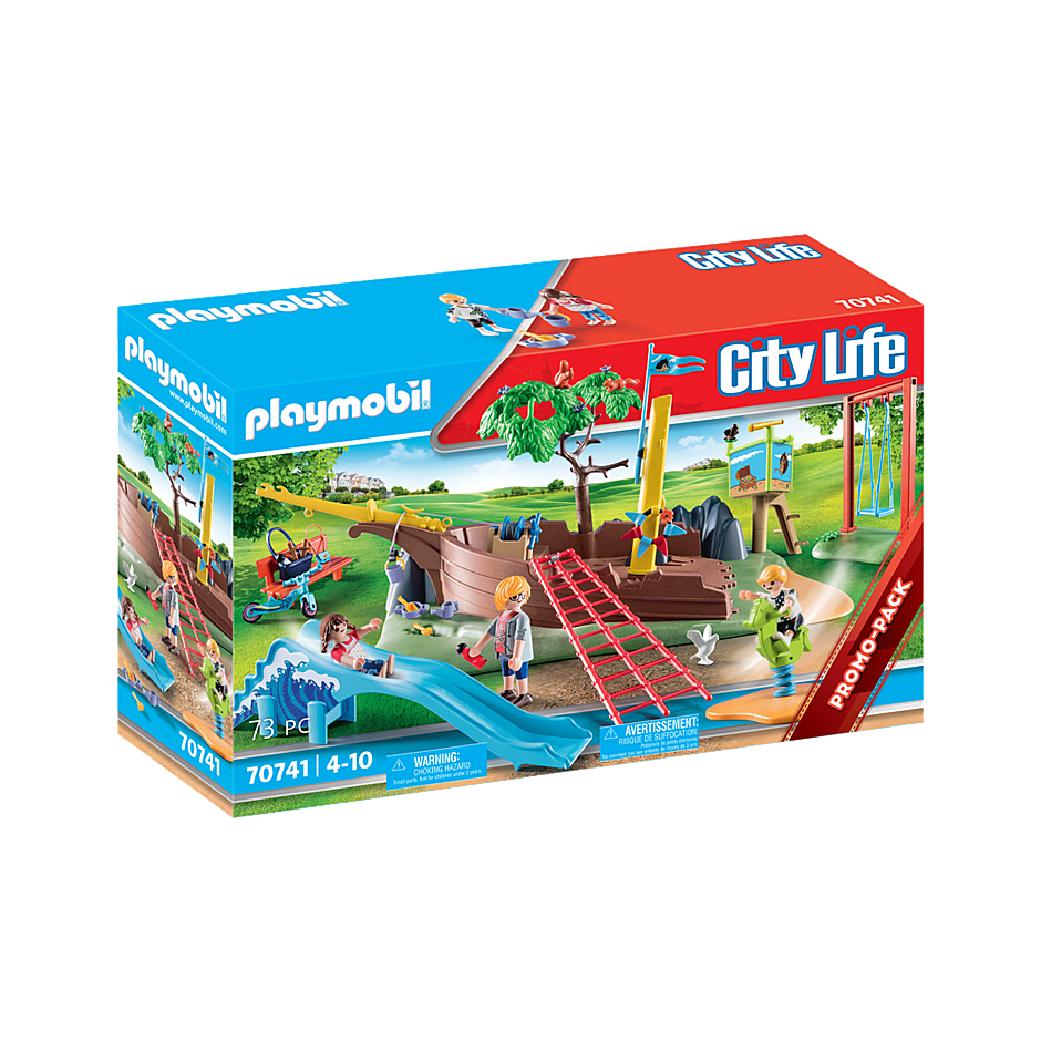 Playmobil 70741 City Life - Abenteuerspielplatz mit Schiffswrack