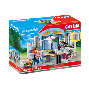 Playmobil 70309 City Life - Tierarztpraxis - Spielbox Beim Tierarzt