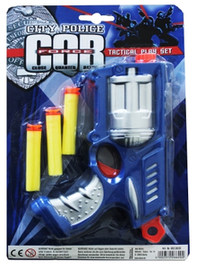 Iden 8026620 Idena - Spielen - Pistole mit 3 Softdarts