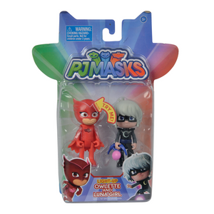 Simba Dickie 109402150 Simba Toys PJ Masks Figuren Set Eulette + Luna