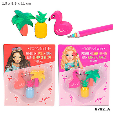 Depesche 8782 TOP Model - Radierer Set Tropical