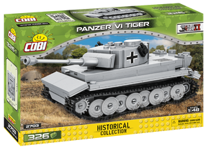 Cobi 2703 Historical Collection WWII - 326 PCS HC WWII /2703/ Panzer VI Tiger