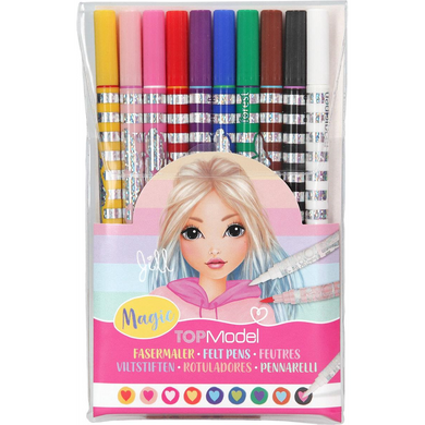 Depesche 10724 TOP Model - Magic Doppelfasermaler-Set (10 Stifte)