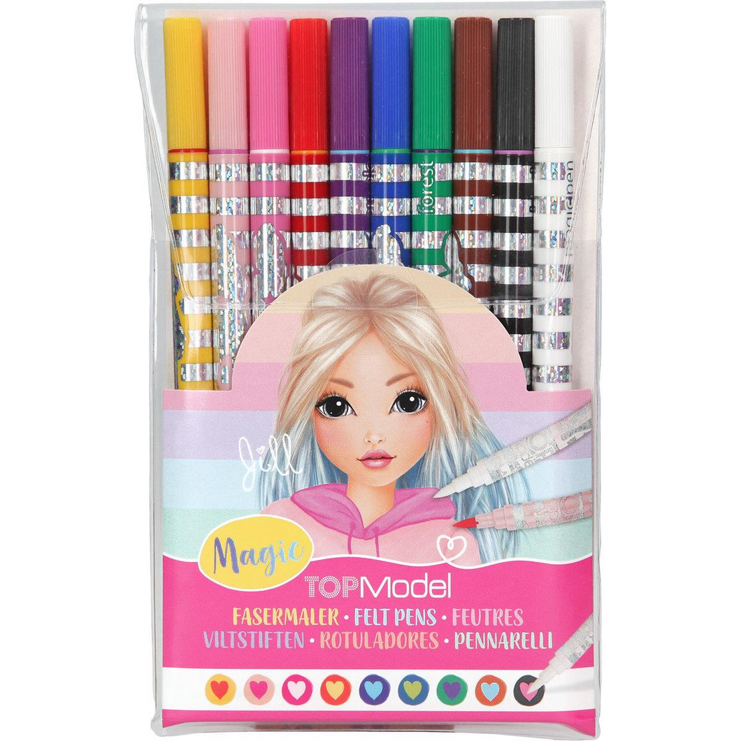 Depesche 10724 TOP Model - Magic Doppelfasermaler-Set (10 Stifte)