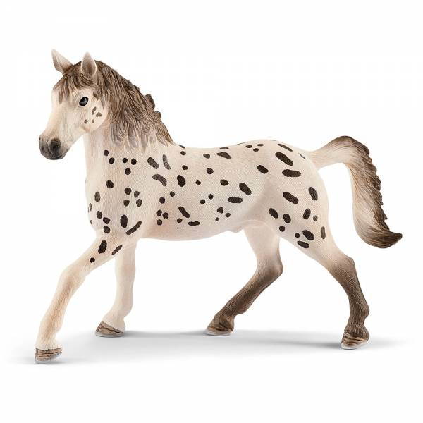 Schleich 13889 Horse Club - Knabstrupper Hengst