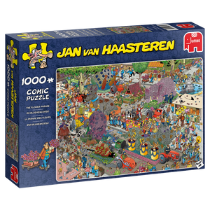 Jumbo Spiele 19071 # 1000 - Jan van Haasteren - Die Blumen Parade
