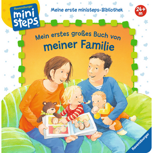 Ravensburger 040797 ministeps - Mein erstes großes Buch von meiner Familie