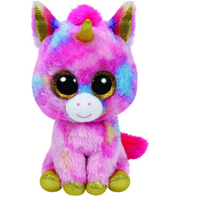 Ty 36158 Beanie Boos Glubschis M - Einhorn - Fantasia - ca. 15cm
