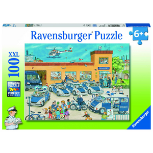 Ravensburger 10867 Kinder-Puzzle - # 100 - Polizeirevier