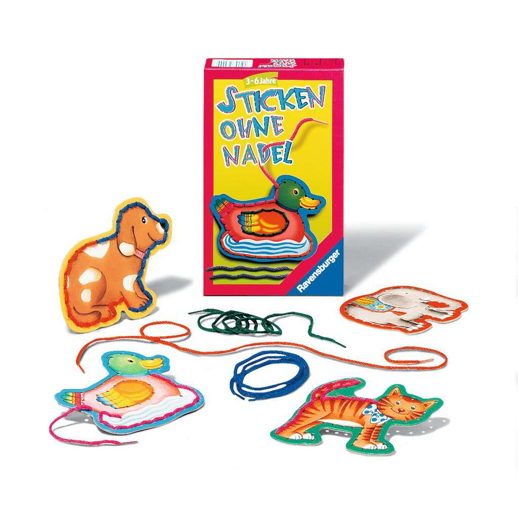Ravensburger 23099 Mitbringspiele - Sticken ohne Nadel