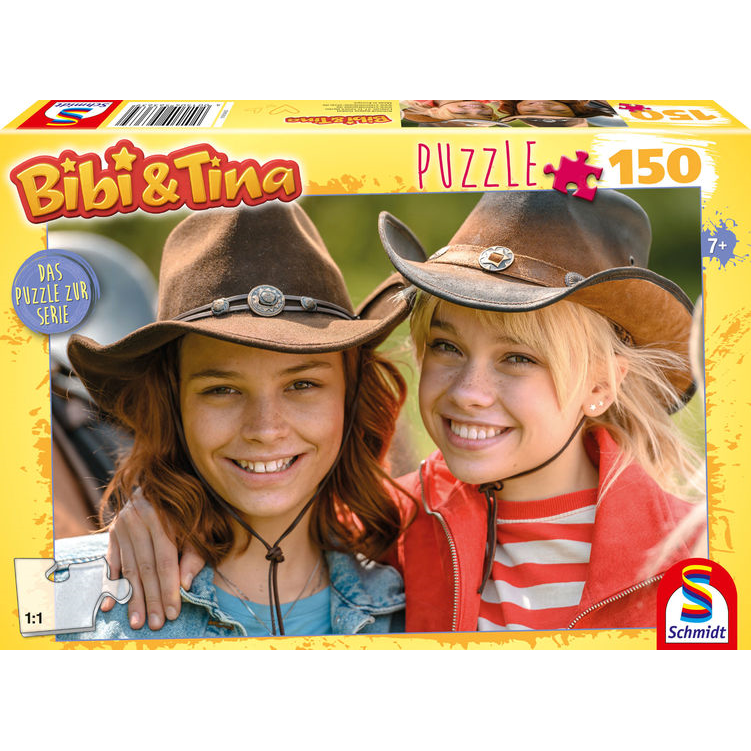Schmidt Spiele 56363 Kinderpuzzle - Bibi und Tina - Puzzle zur Serie