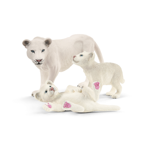 Schleich 42505 Wild Life - Löwenmutter mit Babys