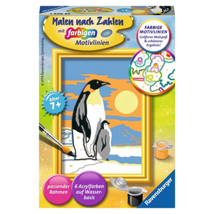 Ravensburger 28466 Malen nach Zahlen - Süße Pinguine