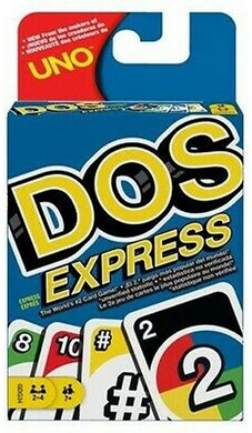 Mattel GDG34 Mattel Spiele - UNO - DOS Express - Kartenspiel