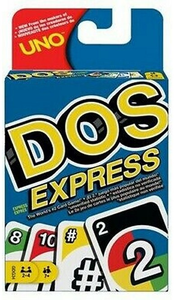 Mattel GDG34 Mattel Spiele - UNO - DOS Express - Kartenspiel