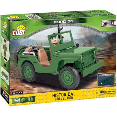 Cobi 2400 Historical Collection WWII - 91 PCS HC WWII /2400 / Ford GP