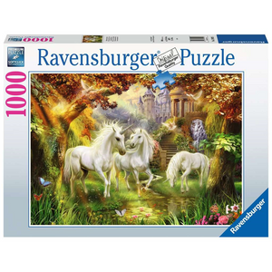 Ravensburger 15992 Erwachsenen-Puzzle - # 1000 - Einhörner im Herbst