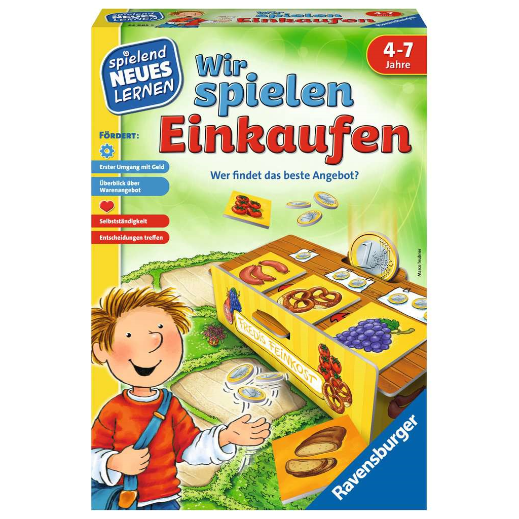 Ravensburger 24985 Spielend Neues Lernen - Wir spielen Einkaufen