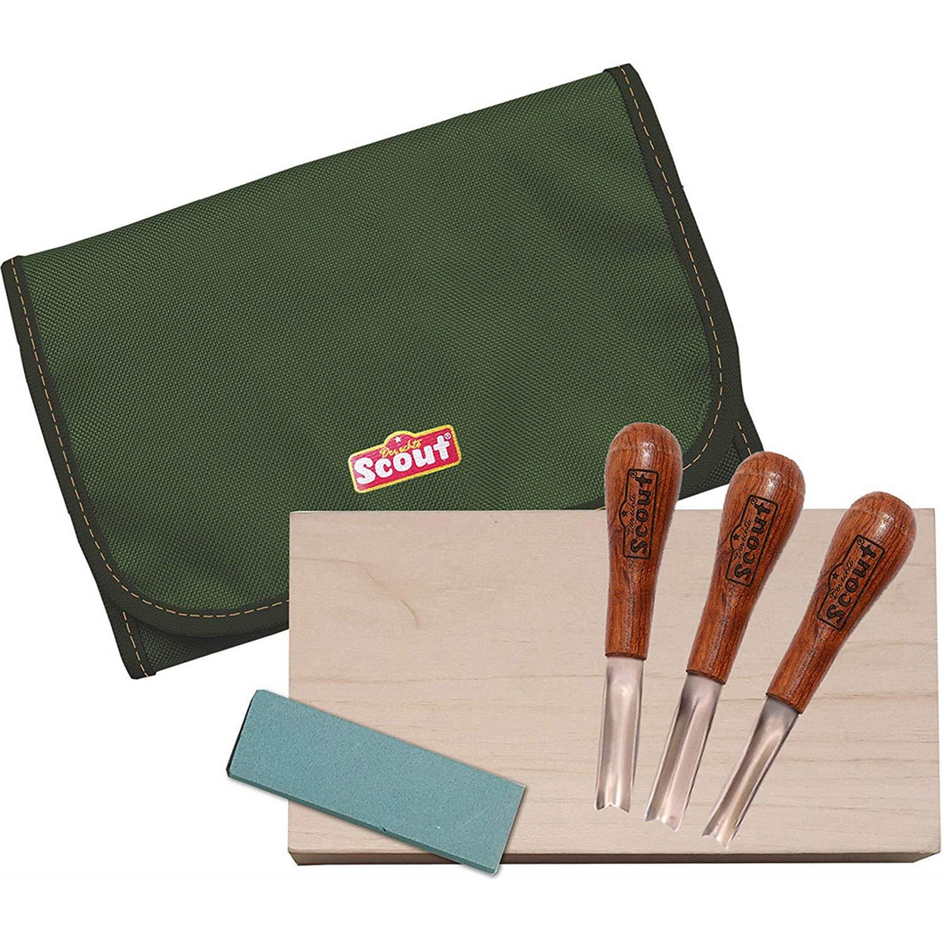 Happy People 19355 Scout - Schnitz-Set mit Gürteltasche
