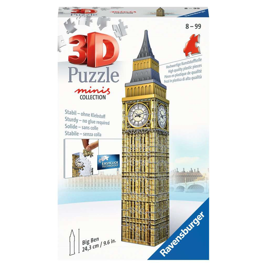 Ravensburger 11246 3D Puzzle - Mini Big Ben
