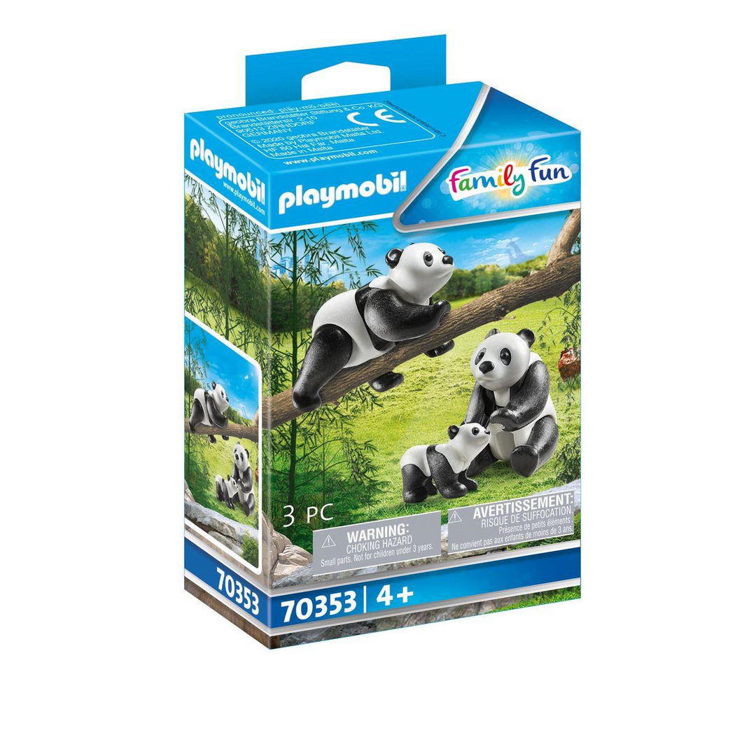 Playmobil 70353 Family Fun - Zoo - 2 Pandas mit Baby