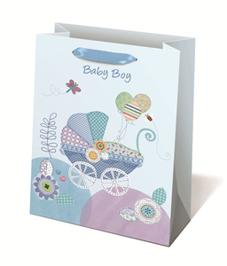 Iden 30209 Idena - Geschenktasche Baby (blau)