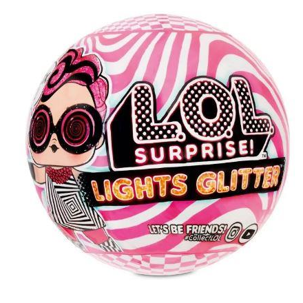 MGA 564843E7C L.O.L. Surprise - Lights Glitter Kugel - sortiert