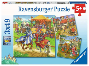 Ravensburger 05150 Kinder-Puzzle - # 49 - Ritterturnier im Mittelalter