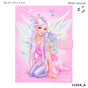 Depesche 011519 Fantasy Model - FAIRY - Geheimcode Tagebuch mit Sound
